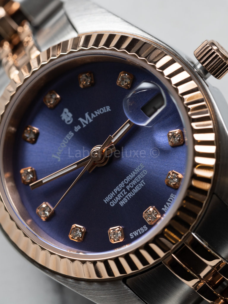 Jacques du Manoir Inspiration NRO.42 (rose-gold /silver /purple) 26MM -  LABELDELUXE