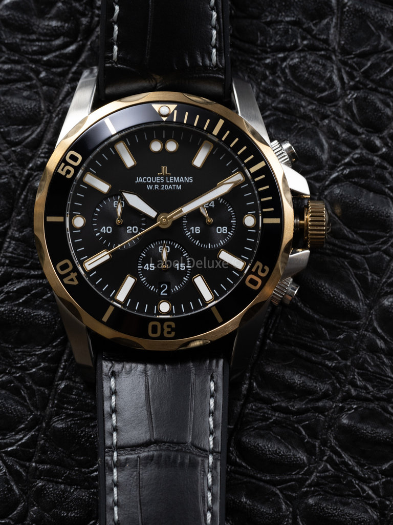 jacques lemans chronograph alarm