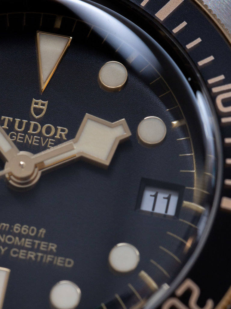 Tudor M79733N-0007 Pre owned Swiss Made Watch Black \u0026 Gold \u0026 Silver ( Zwart  \u0026 Goud \u0026 Zilver ) 41 MM - Heren horloge - LABELDELUXE