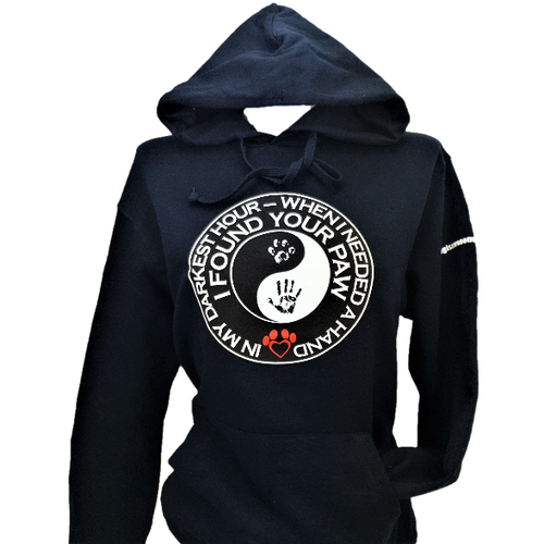 Dog is Awesome® Hoodie Unisex: Found your Paw