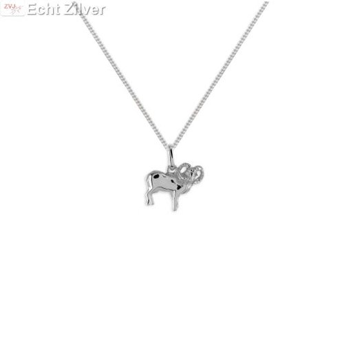 ZilverVoorJou Zilveren sterrenbeeld collier ram ZilverVoorJou Zilveren sterrenbeeld collier ram