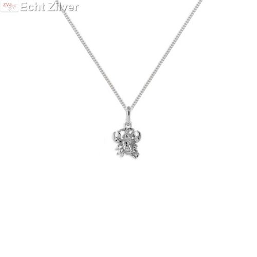 ZilverVoorJou Zilveren sterrenbeeld collier kreeft ZilverVoorJou Zilveren sterrenbeeld collier kreeft