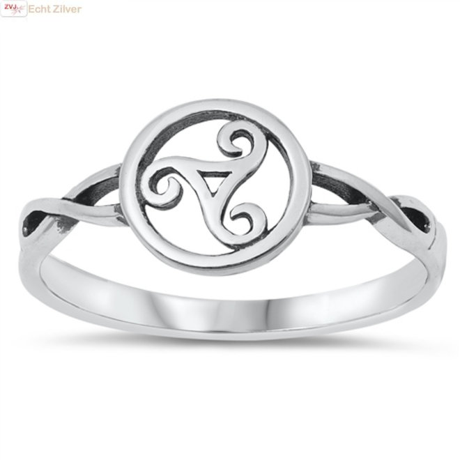 NKlaus PAAR 925 STERLING ZILVER Keltische