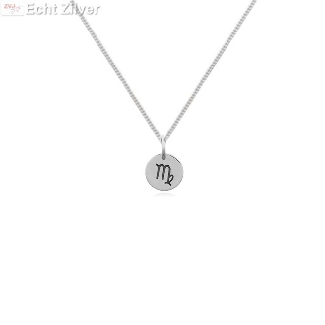 925 Zilveren Maagd of Virgo sterrenbeeld zodiak ketting