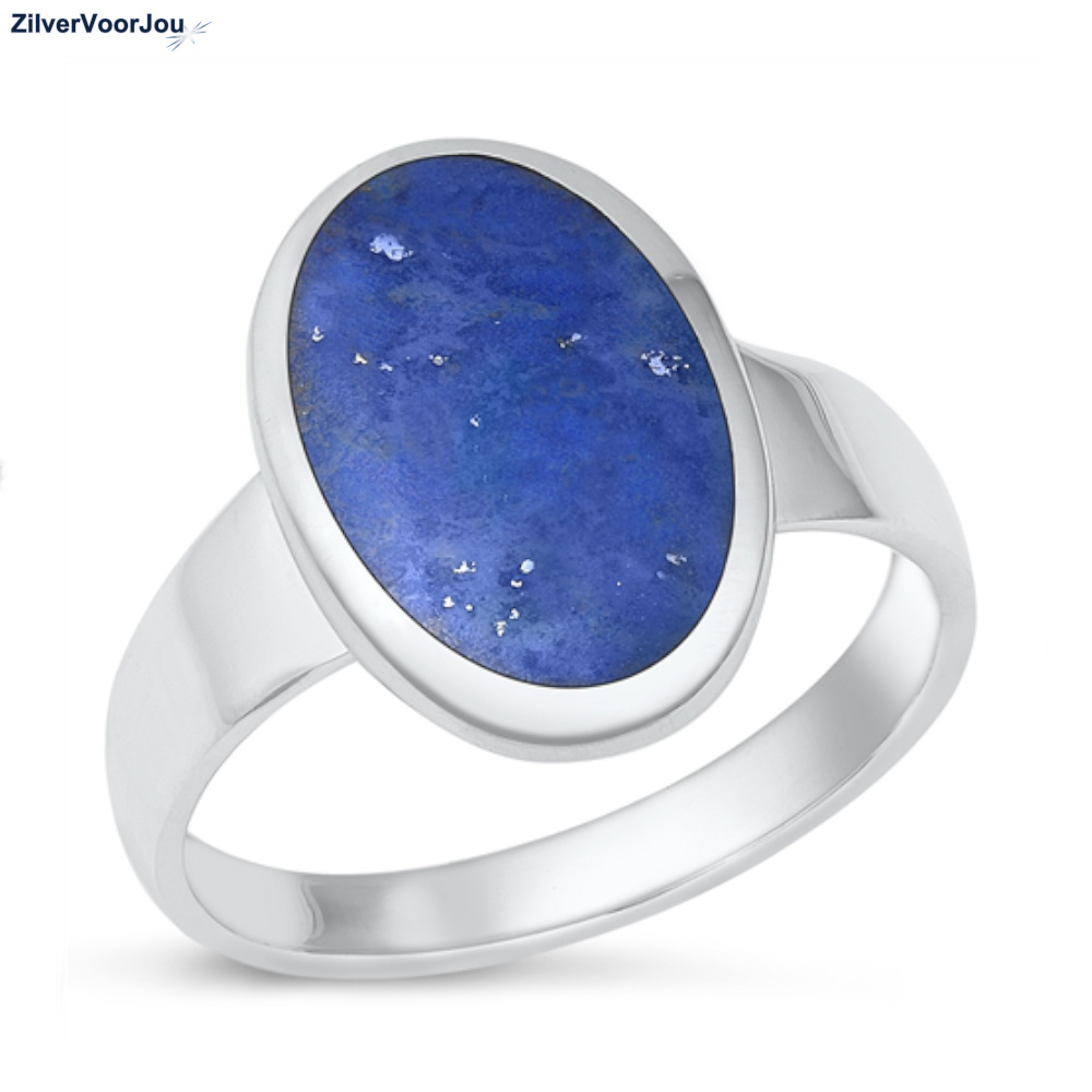 NicoWerk Dames zilveren ring labradoriet van 925 sterling zilver blauwe steen rustiek ijsmat grof verstelbaar open SRI658, Sterling zilver NicoWerk Dames zilveren ring labradoriet van 925 sterling zilver blauwe steen rustiek ijsmat grof verstelbaar open SRI658, Sterling zilver