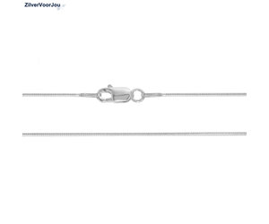 Zilveren slang ketting 3.2 mm rond | Mostert Juweliers