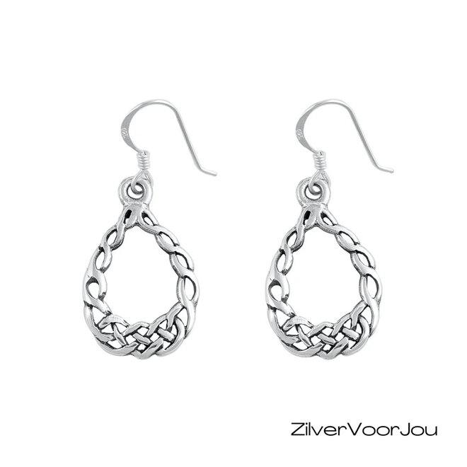 Zilveren Oorhangers Keltisch
