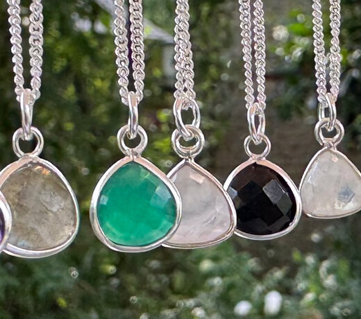 Zilver met edelsteen