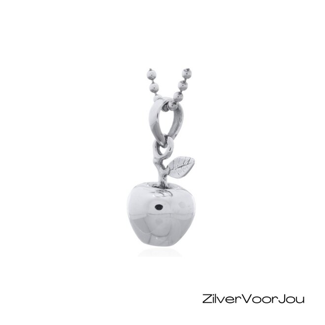 Zilveren appel hanger
