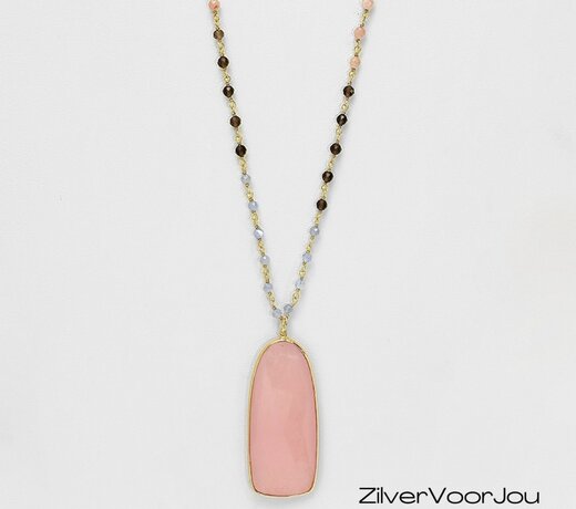 Ontdek onze collectie zilveren sieraden met rozenkwarts – liefdevolle uitstraling en zachte elegantie