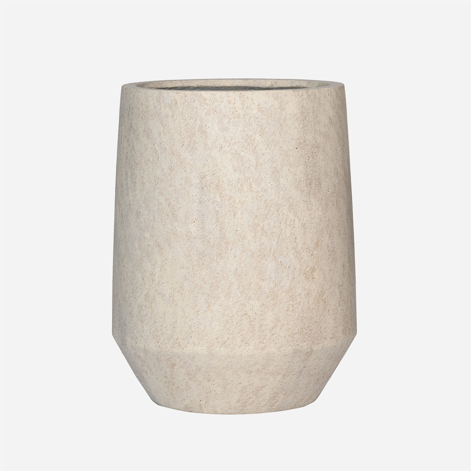 Pottery Pots Ficonstone pot Harith hoog travertin (53 x 68 cm)