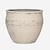 Pottery Pots Ficonstone pot Athena kalkwit (53,5 x 45 cm)