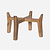 Pottery Pots Houten onderstel laag (48,5 x 26 cm)