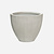 Pottery Pots Ficonstone pot Jesslyn lichtgrijs gestreept (41,5 x 34,5 cm)