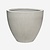 Pottery Pots Ficonstone pot Jesslyn lichtgrijs gestreept (51 x 43 cm)