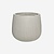 Pottery Pots Ficonstone pot Pax lichtgrijs gestreept (40 x 36 cm)