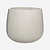 Pottery Pots Ficonstone pot Pax lichtgrijs gestreept (55 x 48,5 cm)