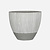 Pottery Pots Ficonstone pot Jesslyn witgrijs gestreept (51 x 43 cm)