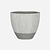 Pottery Pots Ficonstone pot Jesslyn witgrijs gestreept (41,5 x 34,5 cm)