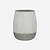 Pottery Pots Ficonstone pot Perry witgrijs gestreept (33 x 40 cm)