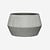 Pottery Pots Ficonstone pot Harley laag witgrijs gestreept (53 x 32 cm)