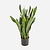 FloraWorks Kunstplant Sanseveria (93 cm)
