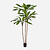 FloraWorks Kunstplant Cordyline (210 cm)