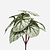 FloraWorks Kunstplant steker Begonia groengrijs (25 cm)