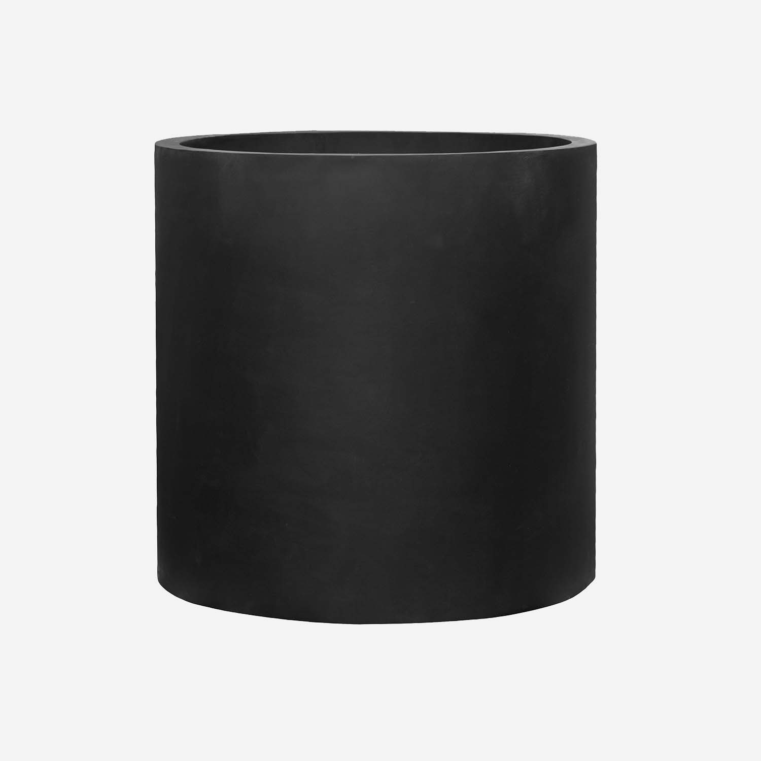 Pottery Pots Fiberstone pot Jumbo Max zwart (90 x 90 cm)