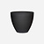 Pottery Pots Sandstone pot Jesslyn zwart (50 x 44 cm)