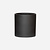 Pottery Pots Sandstone pot Max zwart (29 x 29,5 cm)