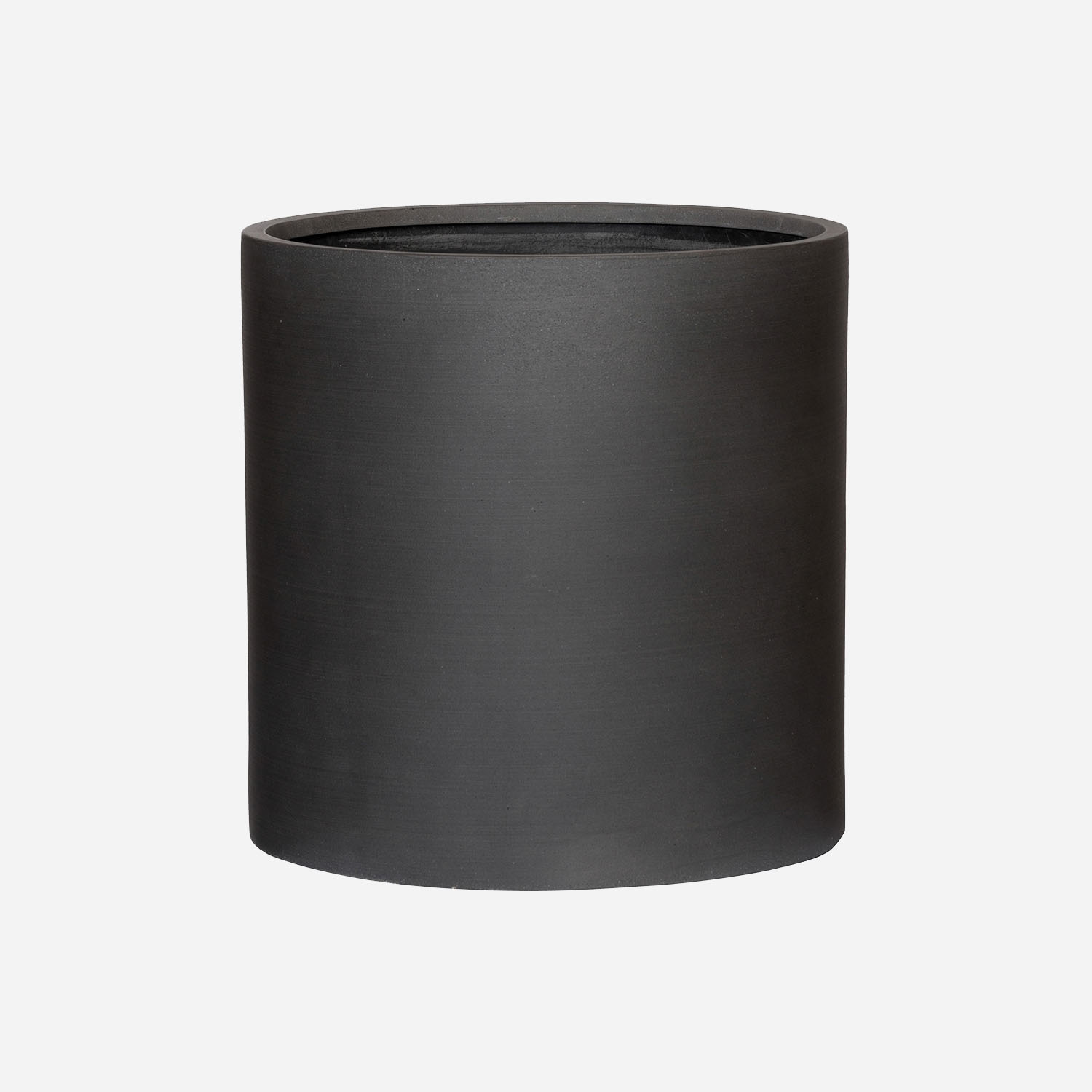 Pottery Pots Sandstone pot Max zwart (42,5 x 42,5 cm)