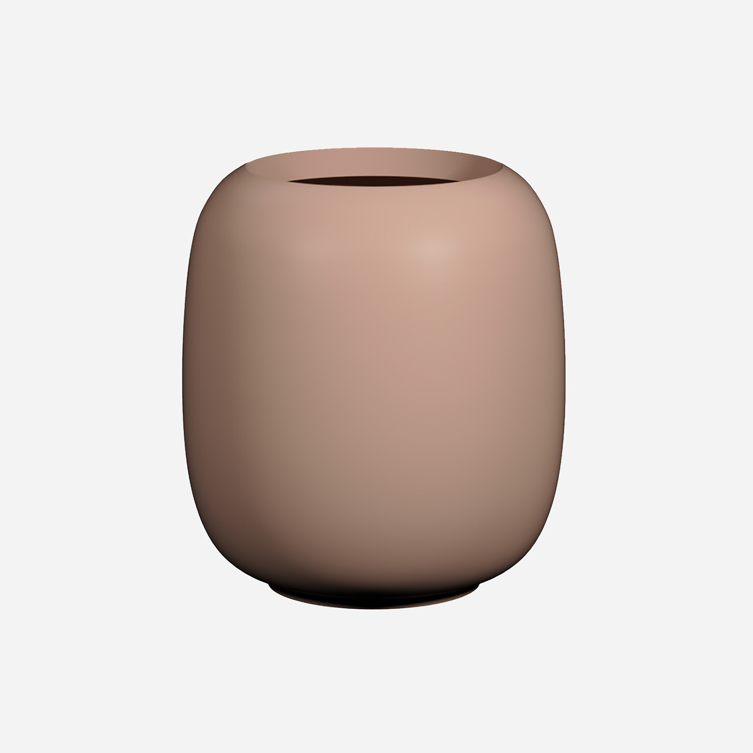 Pottery Pots Fiberglass pot Sphere roze (57 x 63 cm)