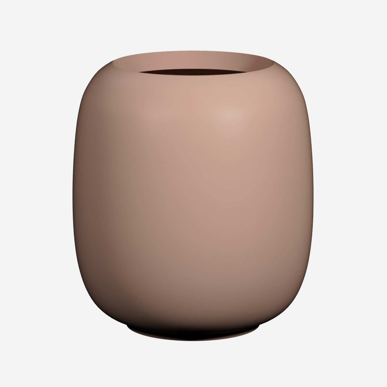 Pottery Pots Fiberglass pot Sphere roze (51 x 56,5 cm)