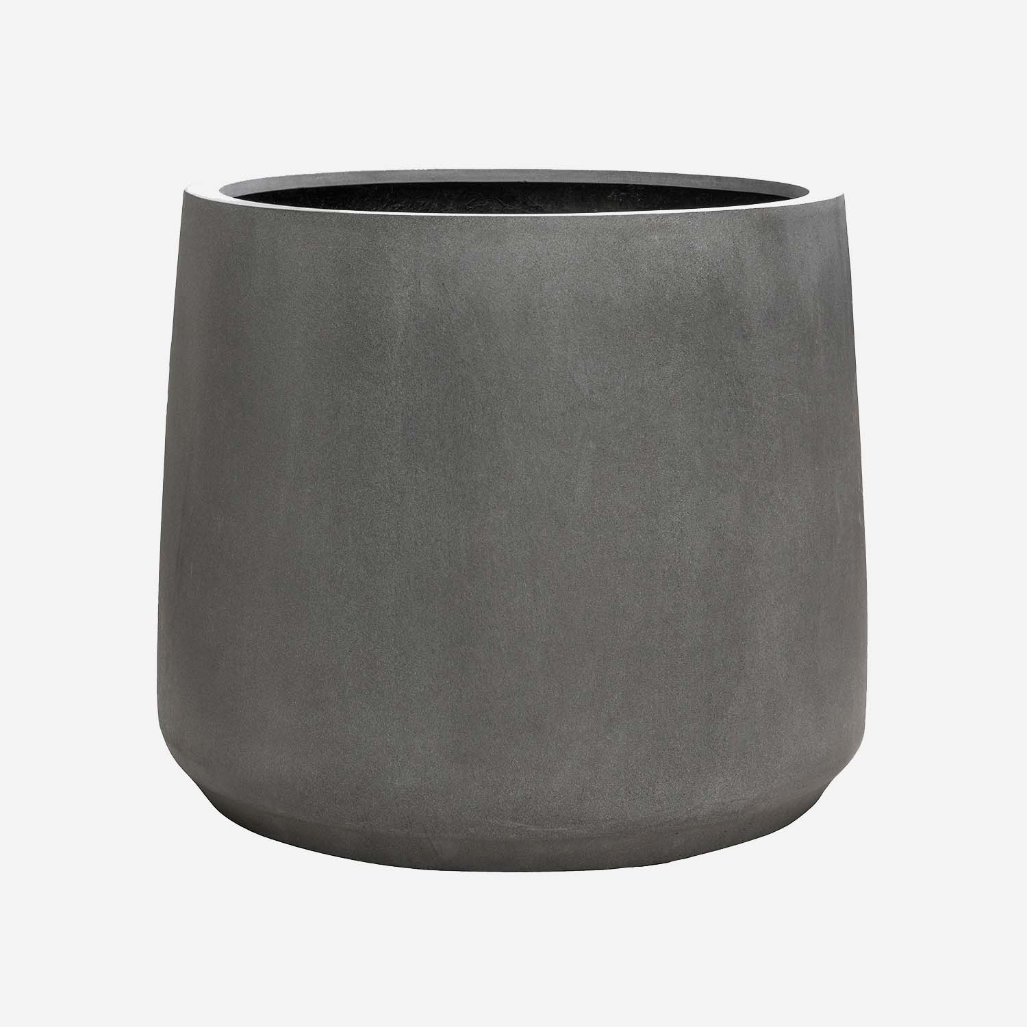 Pottery Pots Fiberstone pot Patt grijs (42 x 35 cm)