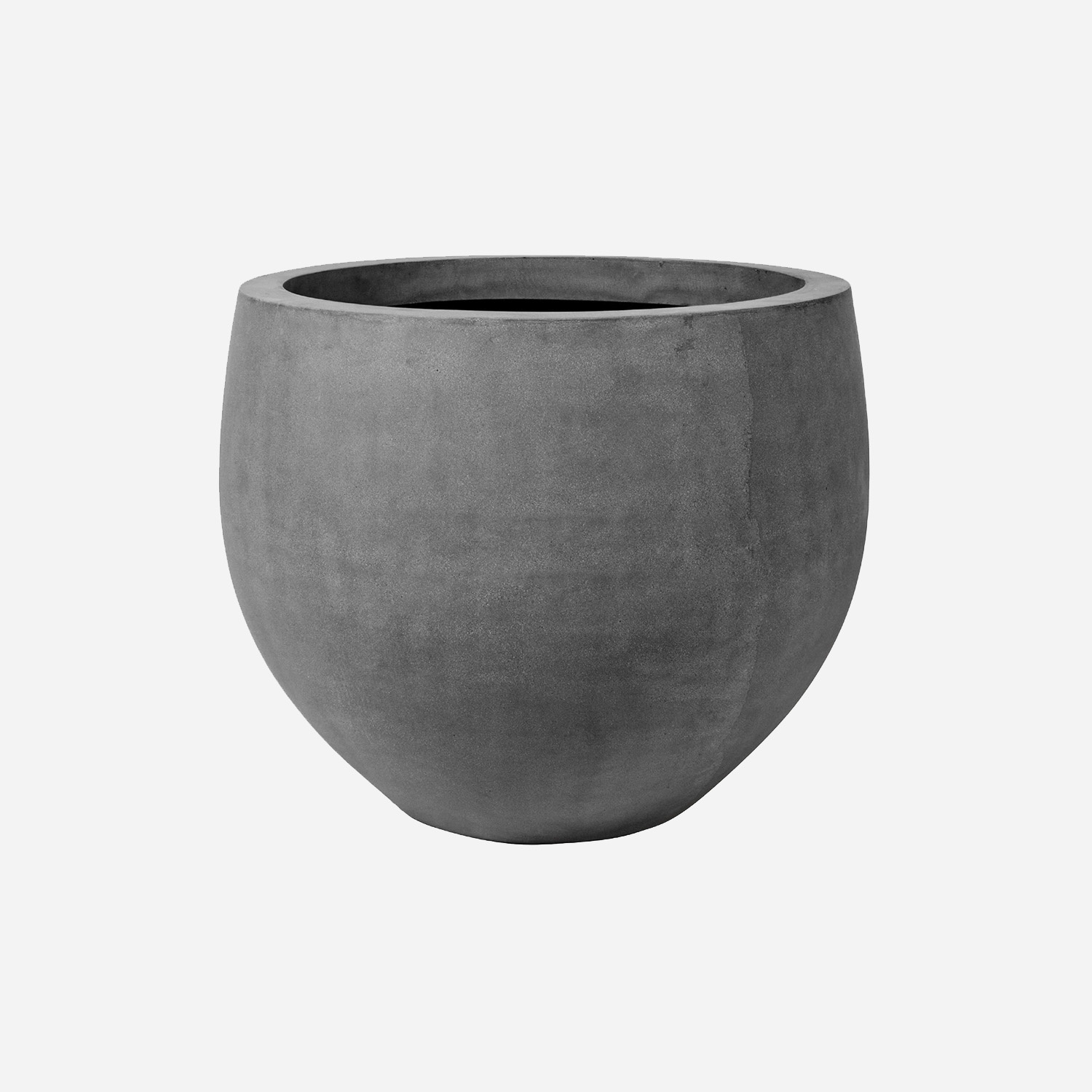 Pottery Pots Fiberstone pot Orb grijs (40 x 33,5 cm)