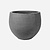 Pottery Pots Fiberstone pot Orb grijs (53 x 44,5 cm)
