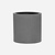 Pottery Pots Fiberstone pot Max grijs (43 x 43 cm)