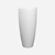 Pottery Pots Fiberstone pot Dax mat wit (47 x 100 cm)