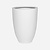 Pottery Pots Fiberstone pot Ben mat wit (52 x 72 cm)