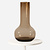 Vase the World Glazen vaas Seim beige (28 x 50 cm)