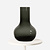 Vase the World Glazen vaas Seim antraciet (25,5 x 37 cm)