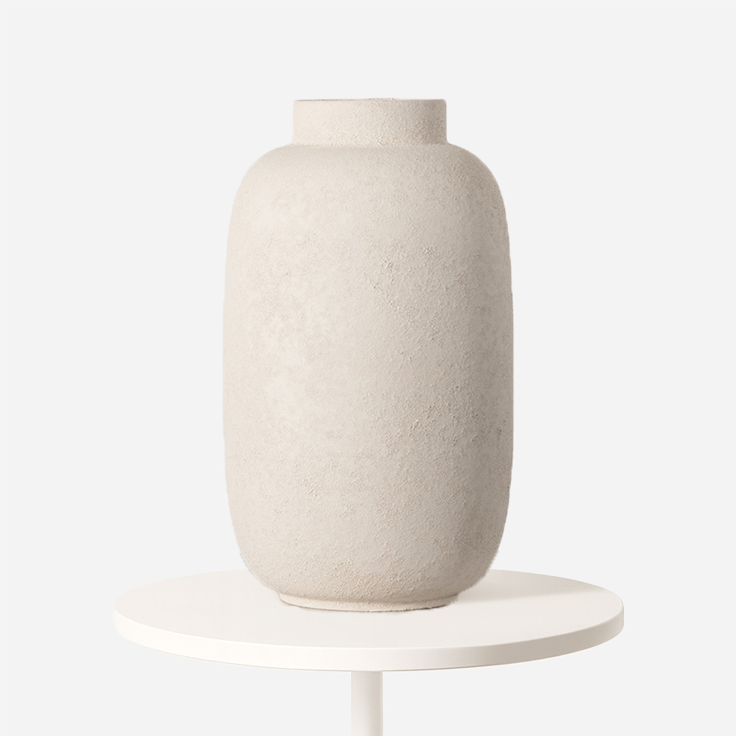 Salt & Pepper Keramieken vaas Bullet wit (20 x 34 cm)