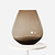 Vase the World Glazen vaas Tasman beige (26 x 28 cm)