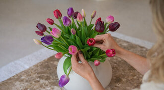 Tulpen in huis: waarom kunsttulpen steeds populairder worden