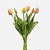 FloraWorks Kunstbloem Tulp bundel witroze (40 cm)