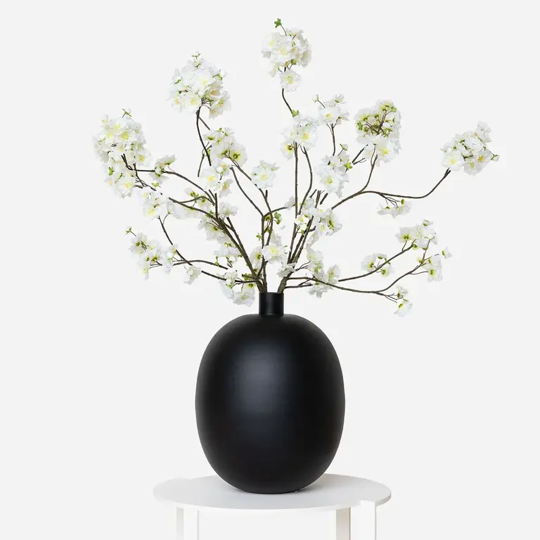 Zijden bloemen boeket Erin Blair is een luchtig boeket met witte bloesem.