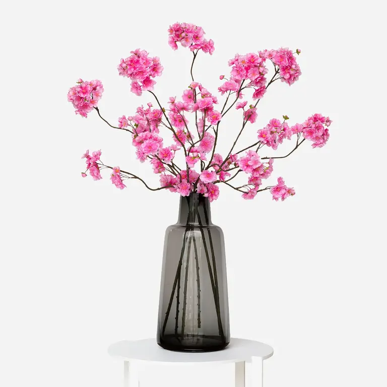 Zijden bloemen boeket Erin Lu is een luchtig boeket met roze bloesem.