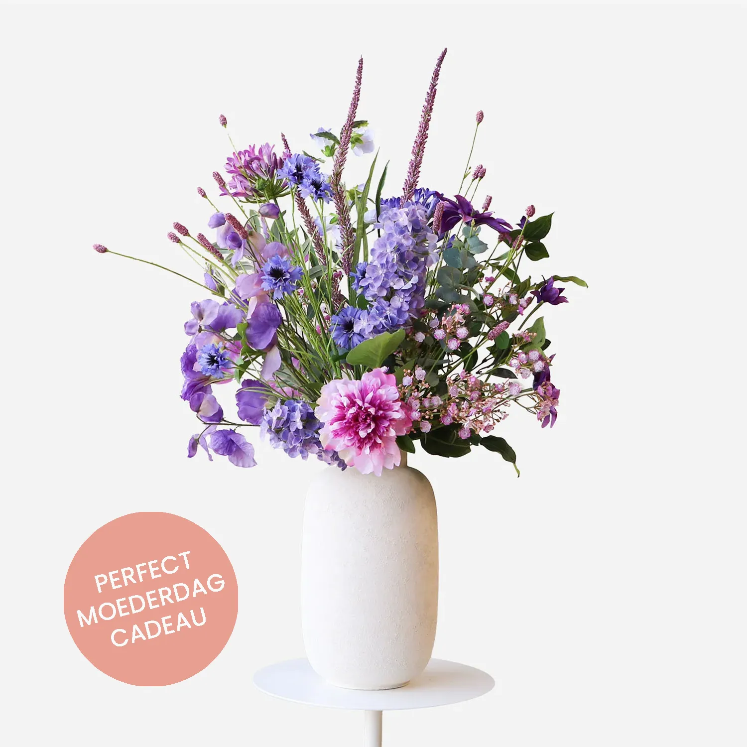 FloraWorks Zijden boeket Elin Violet