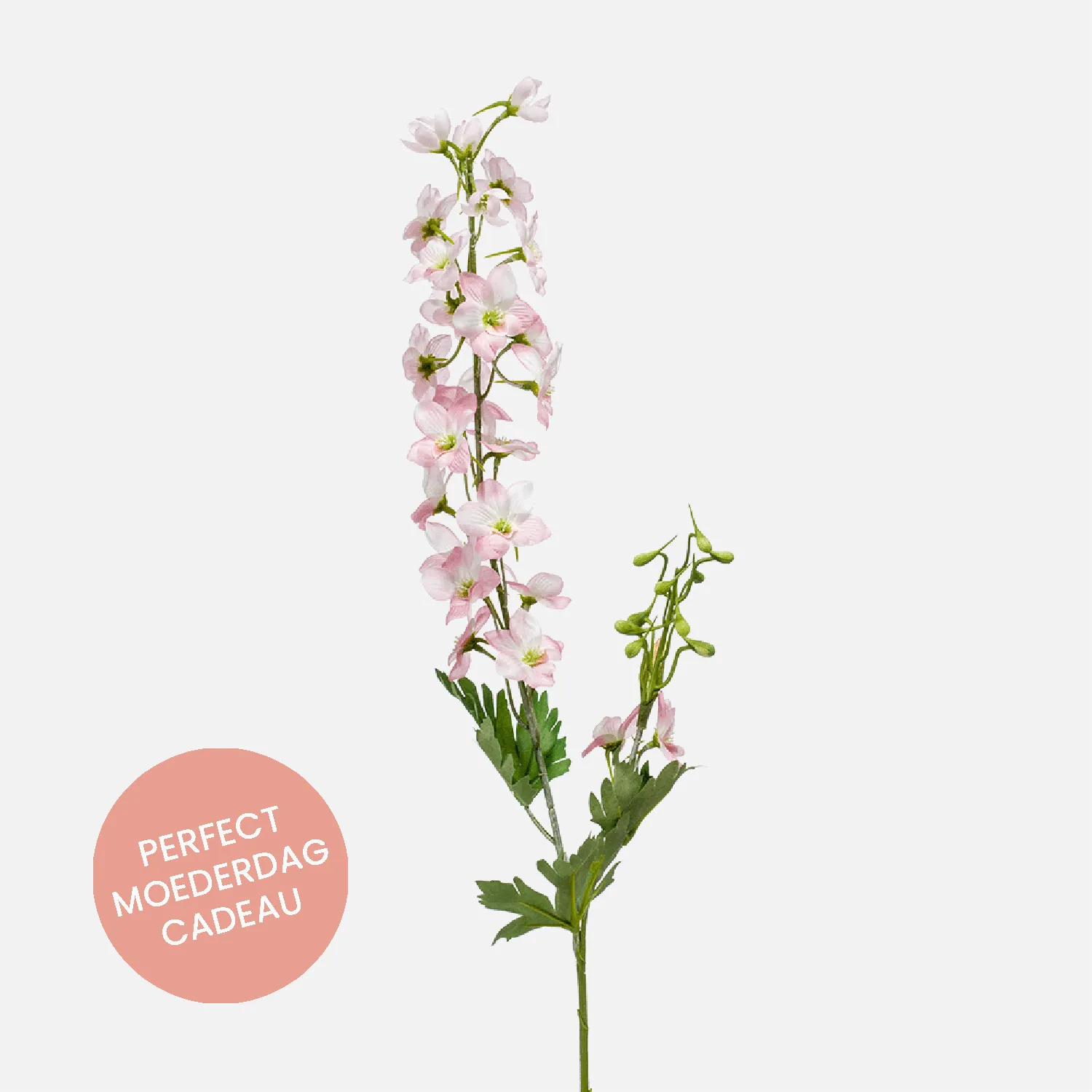 FloraWorks Kunstbloem Delphinium roze (77 cm)